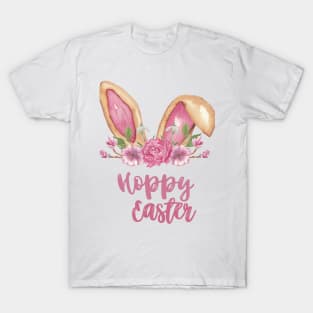 Hoppy Easter - Easter Bunny Ears T-Shirt